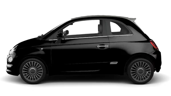 car - fiat 500 left