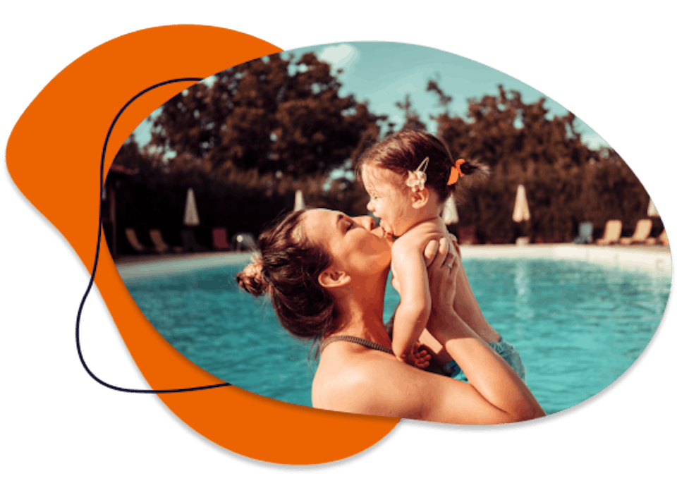 Family on holidays